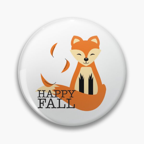 Item preview, Happy Fall Fox Design designed and sold by CarefulCreation.