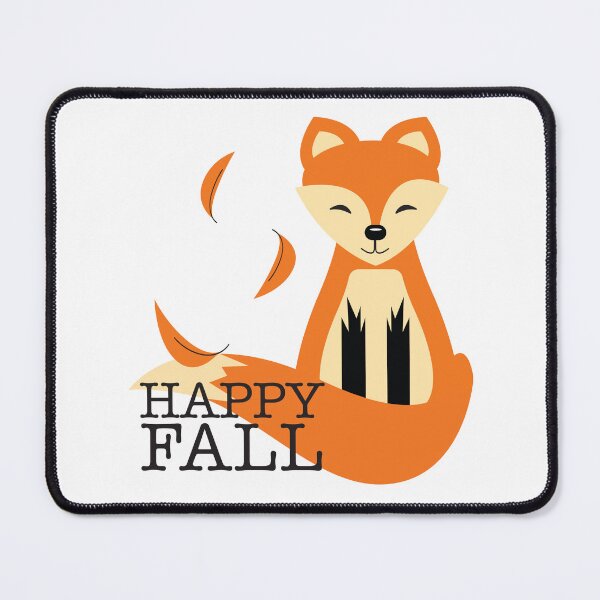 Item preview, Happy Fall Fox Design designed and sold by CarefulCreation.