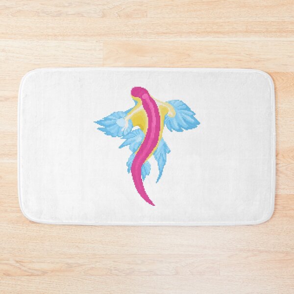 Item preview, Sea Slug Pansexual Flag Pixel Art  designed and sold by pebblepebblepebblepebblepebble.