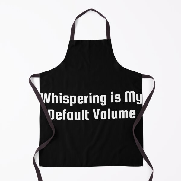 Item preview, Whispering is My Default Volume designed and sold by Ninjacatoff.
