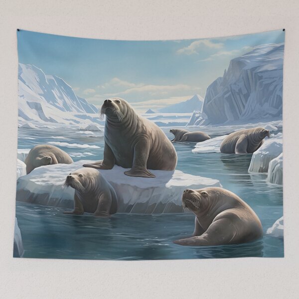 Item preview, Pristine Polar Beauty designed and sold by DrawnThreads.