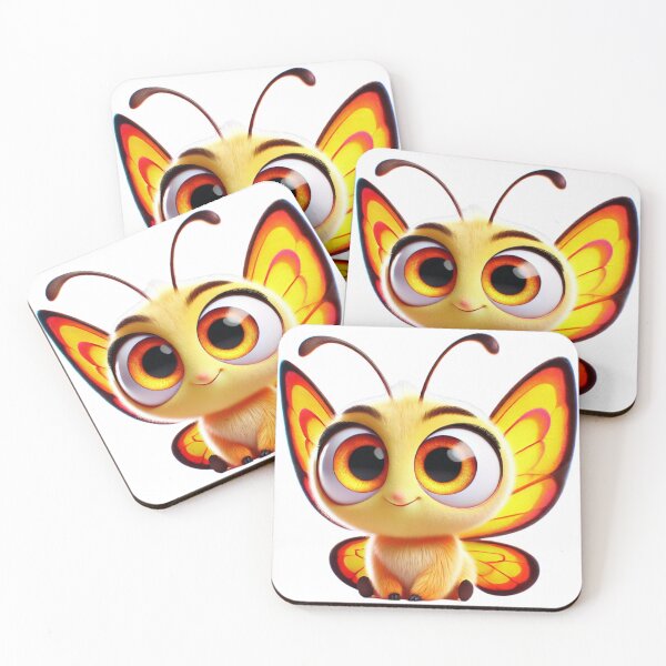 Item preview, Adorable Angled Sunbeam Butterfly designed and sold by Sillytoe.