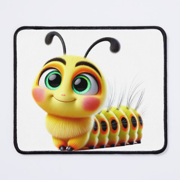 Item preview, Adorable Angled Sunbeam Caterpillar designed and sold by Sillytoe.