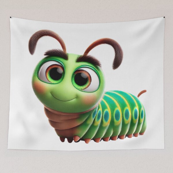 Item preview, Adorable Armyworm Caterpillar designed and sold by Sillytoe.