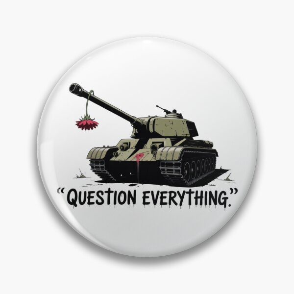 Item preview, Banksy Style Tank - Question Everything designed and sold by 123ks.