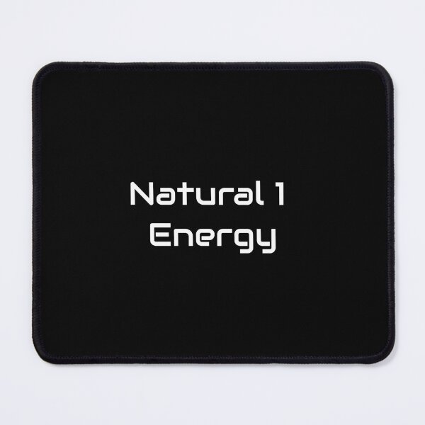 Item preview, Natural 1 Energy – RPG Fail Vibes designed and sold by GameLore.
