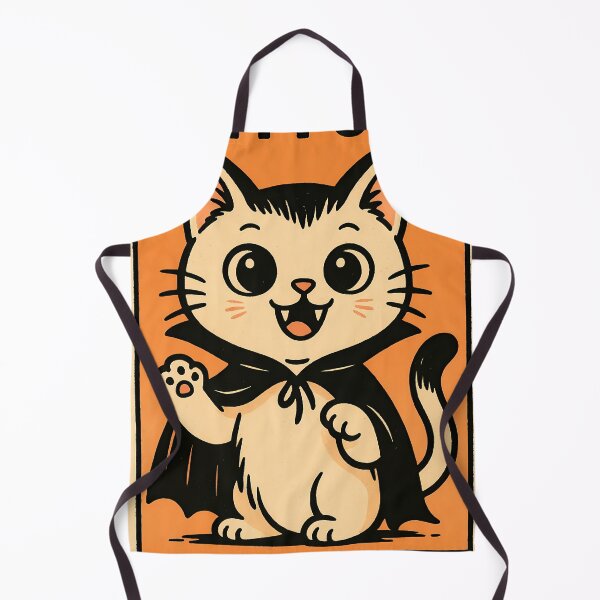 Item preview, Vam-purr – Cute vampire cat in retro comic style designed and sold by PixelForge.com.de.