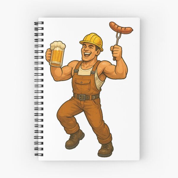 Item preview, After work x construction worker designed and sold by Skill-and-Chill.
