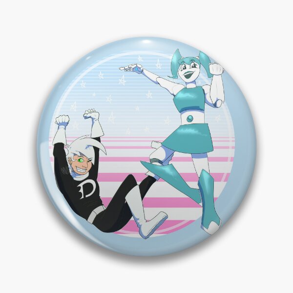 Item preview, Ghost Boy and Teen Robot designed and sold by CaptainMVF.