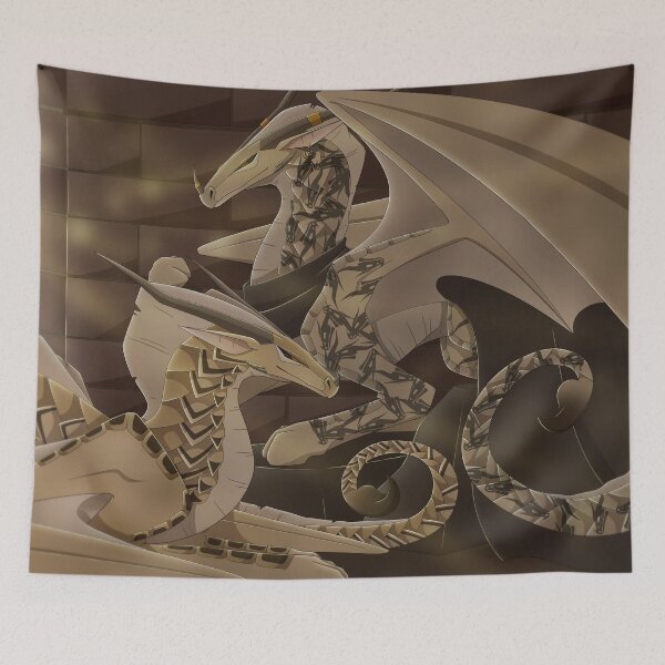 Item preview, Cobra and Vulture - Wings of Fire designed and sold by giratina13.