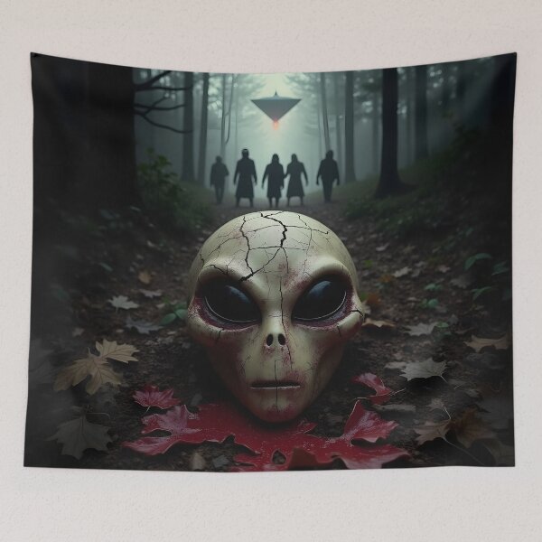 Item preview, They Came Walking designed and sold by AlienInkvasion.