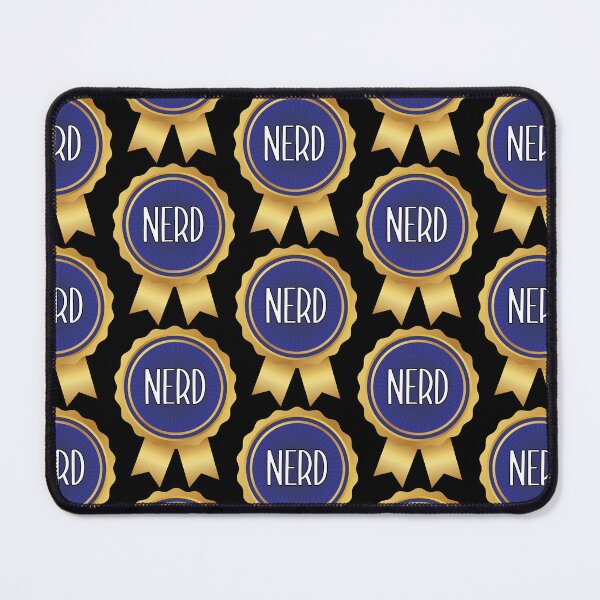 Item preview, Nerd Gold & Blue Geek Medal designed and sold by Jovie-Patch.