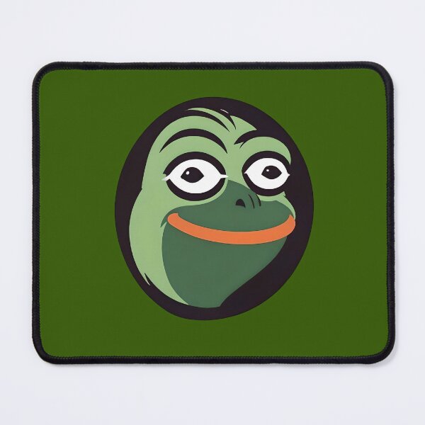 Item preview, Pepe the crypto meme - Creepy stare designed and sold by DigitaledbyTailor.
