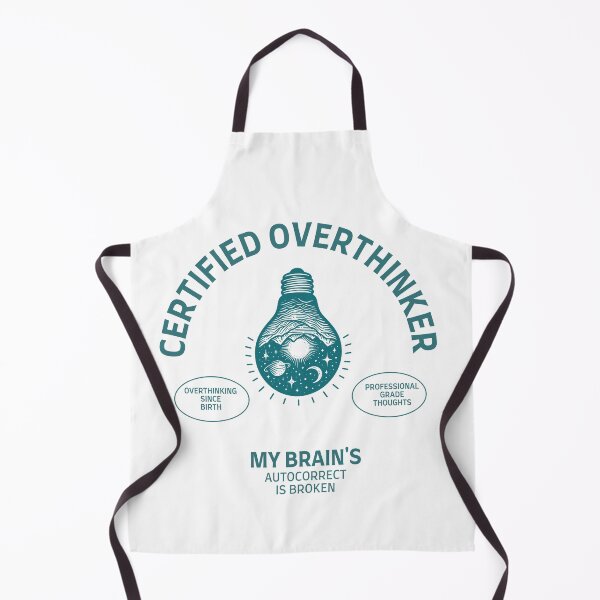 Item preview, Certified overthinker designed and sold by Mind Empowerment Designs.