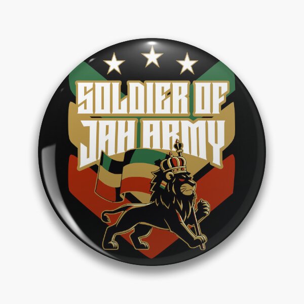 Item preview, Soldier of Jah Army designed and sold by SavvyEarth.