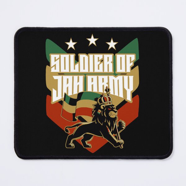 Item preview, Soldier of Jah Army designed and sold by SavvyEarth.