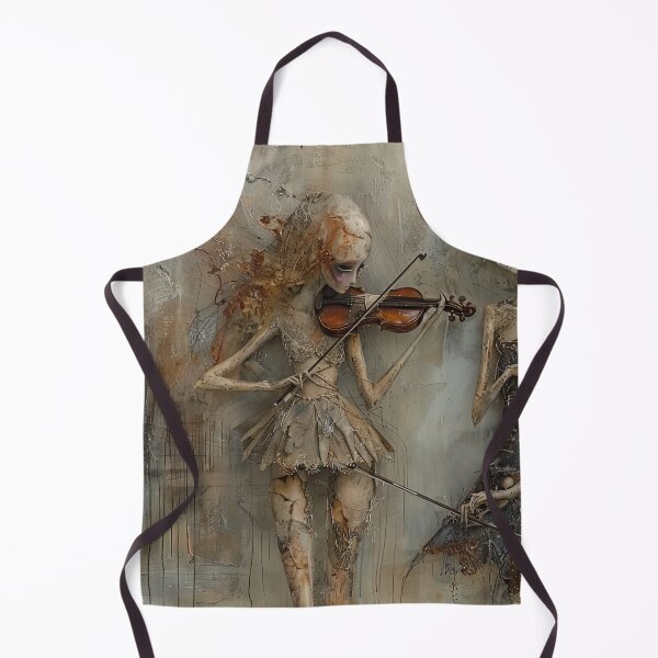 Item preview, Wooden Waltz: Puppet Violinists designed and sold by NeoNebulaArt.