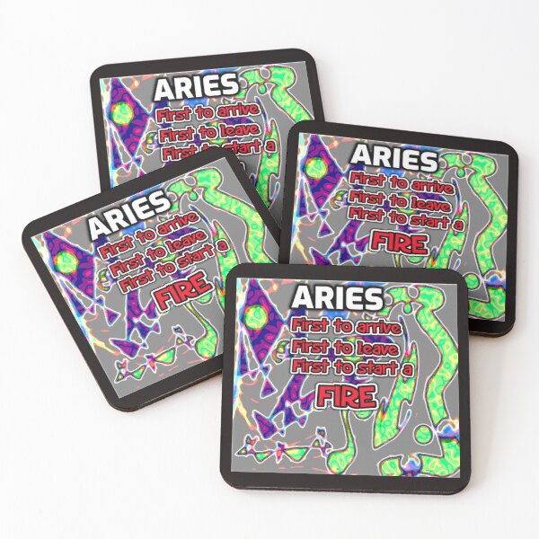 Item preview, Aries first to arrive funny quote green designed and sold by SmashingDeals.