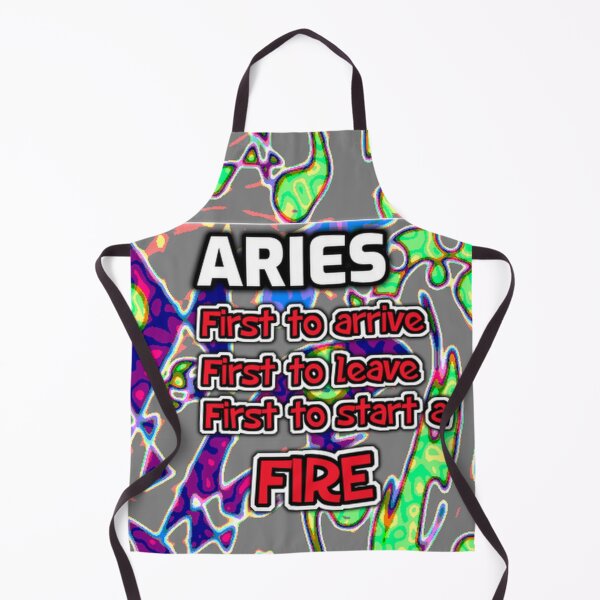 Item preview, Aries first to arrive funny quote green designed and sold by SmashingDeals.