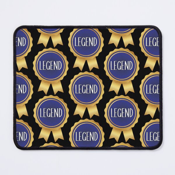 Item preview, Legend Gold & Blue Geek Medal designed and sold by Jovie-Patch.
