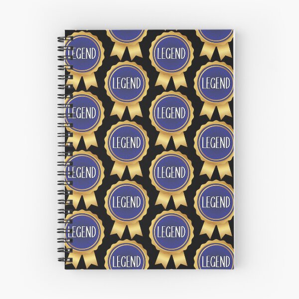 Item preview, Legend Gold & Blue Geek Medal designed and sold by Jovie-Patch.