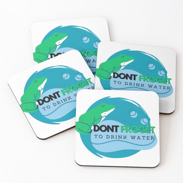 Item preview, Don't Froget To Drink Water Frog Design designed and sold by CarefulCreation.