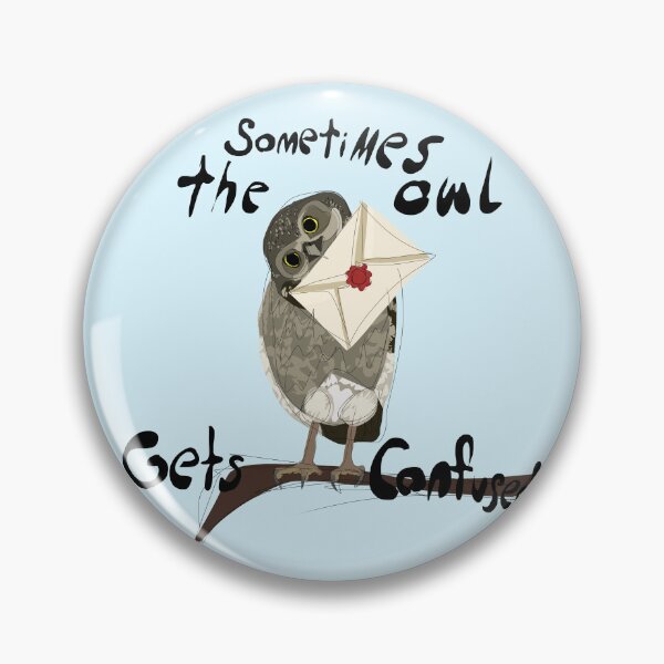 Item preview, Sometimes The Owl Gets Confused  designed and sold by Melted Styrofoam.