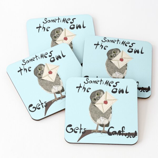 Item preview, Sometimes The Owl Gets Confused  designed and sold by Melted Styrofoam.