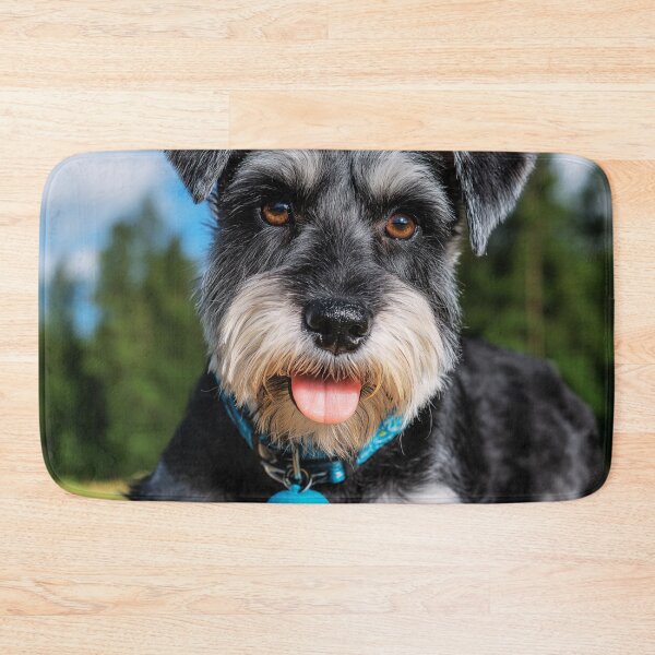Item preview, Cute Mini Schnauzer Dog Lying on Grass designed and sold by TheAnimalZ00.