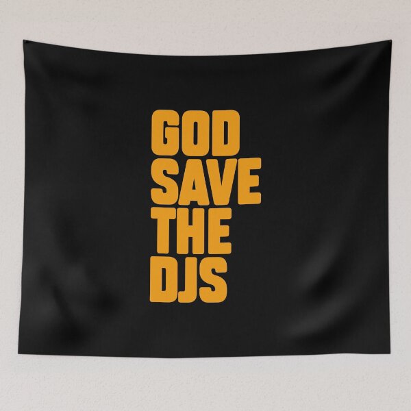 Item preview, GOD SAVE THE DJS | Bold DJ for Electronic Music and Club Culture Fans designed and sold by paulo silveira.