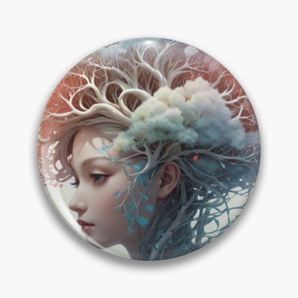 Item preview, Visionary Mind Intertwined with Nature designed and sold by SuperNerdStore.