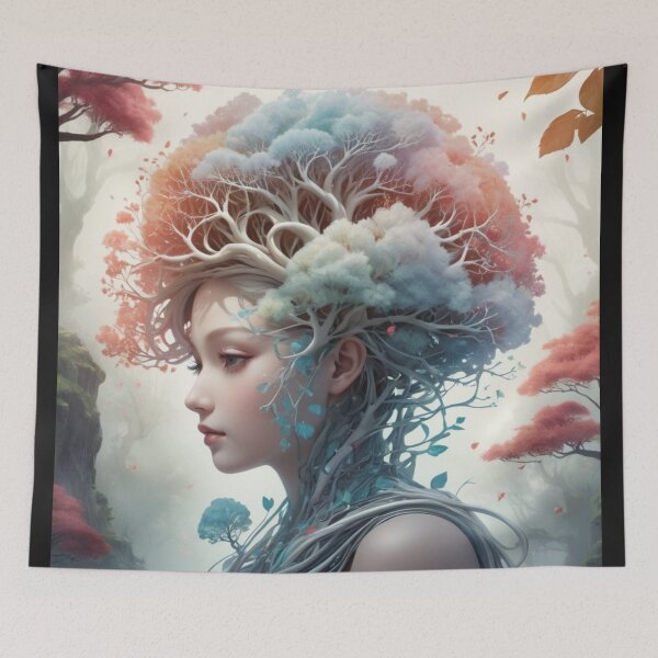 Item preview, Visionary Mind Intertwined with Nature designed and sold by SuperNerdStore.