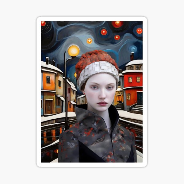 Item preview, OUT ON A CHILLY EVENING designed and sold by Tammera.