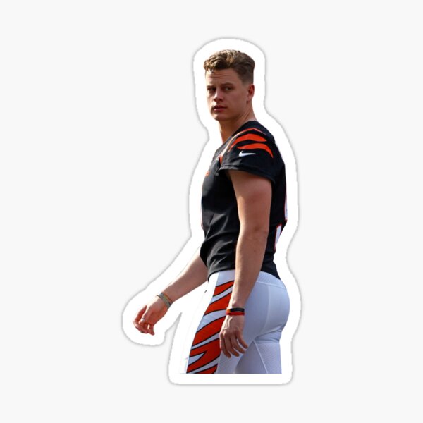 Item preview, Joe Burrow in uniform sticker designed and sold by BookClub1989.