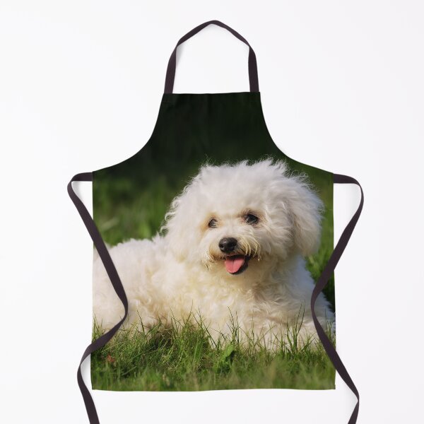 Item preview, Adorable Bichon Frise Dog Lying on Grass designed and sold by TheAnimalZ00.