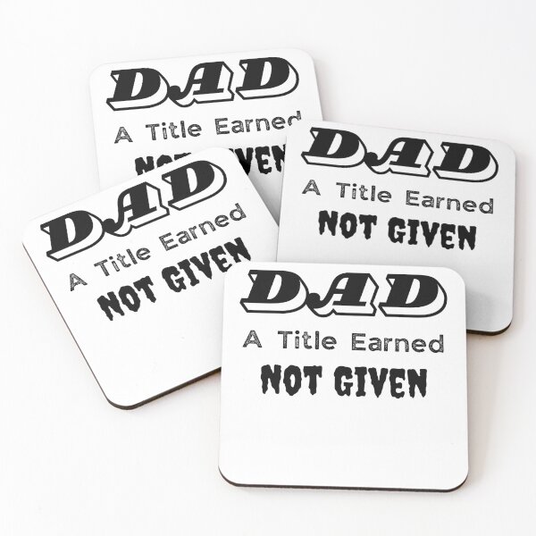 Item preview, Dad-a Title Earned designed and sold by Rodellina.