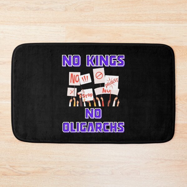 Item preview, no kings no oligarchs designed and sold by TEEJAMBOREE.