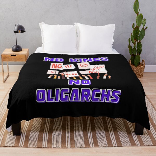 Item preview, no kings no oligarchs designed and sold by TEEJAMBOREE.