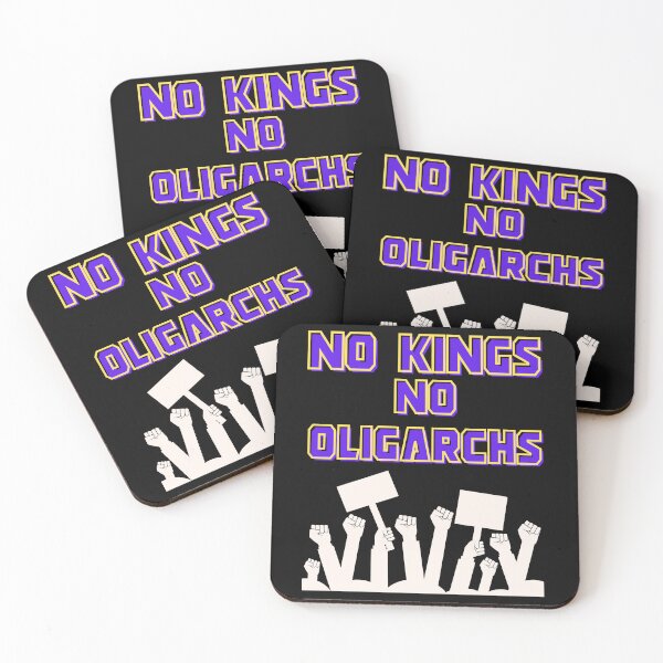 Item preview, no kings no oligarchs designed and sold by TEEJAMBOREE.