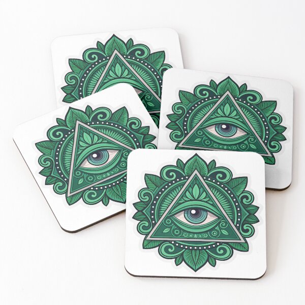 Item preview, Green Evil eye  designed and sold by Lucky 777.