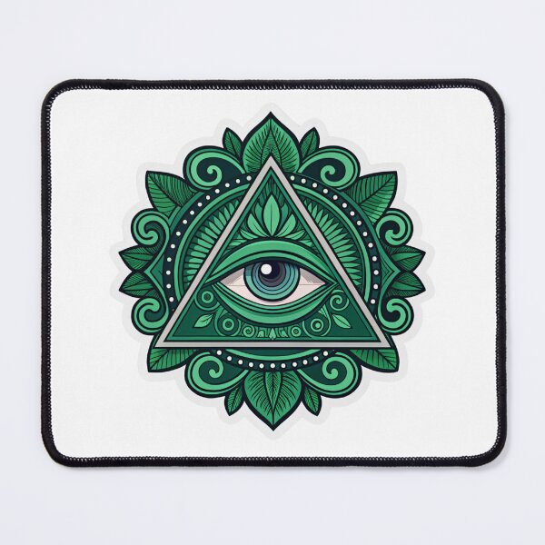 Item preview, Green Evil eye  designed and sold by Lucky 777.