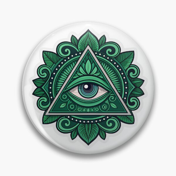 Item preview, Green Evil eye  designed and sold by Lucky 777.