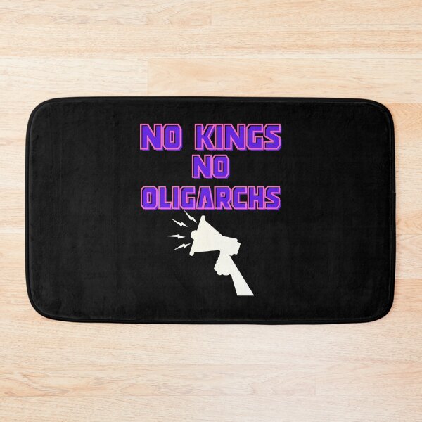 Item preview, no kings no oligarchs designed and sold by TEEJAMBOREE.