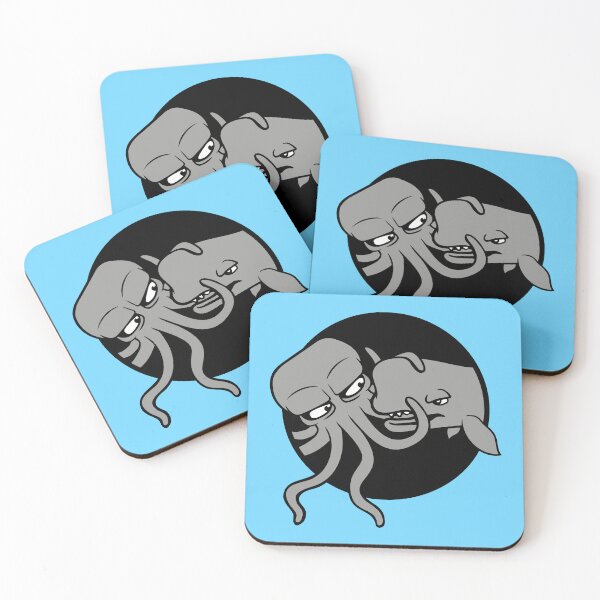 Artikelvorschau, Oktopus-Wal kämpft gegen Tiefseemonster Pottwal entworfen und verkauft von shirt-o-mat.