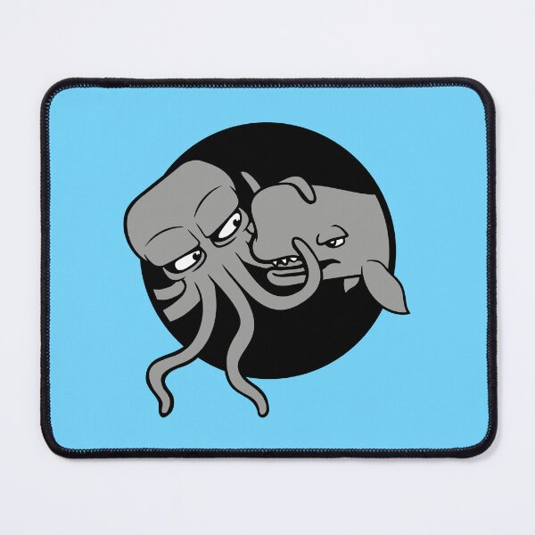Item preview, Octopus whale fighting deep sea monster spermwhale designed and sold by shirt-o-mat.