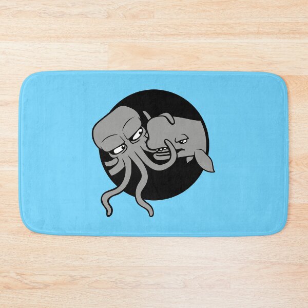 Item preview, Octopus whale fighting deep sea monster spermwhale designed and sold by shirt-o-mat.