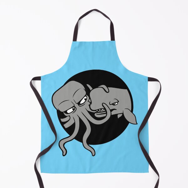 Item preview, Octopus whale fighting deep sea monster spermwhale designed and sold by shirt-o-mat.