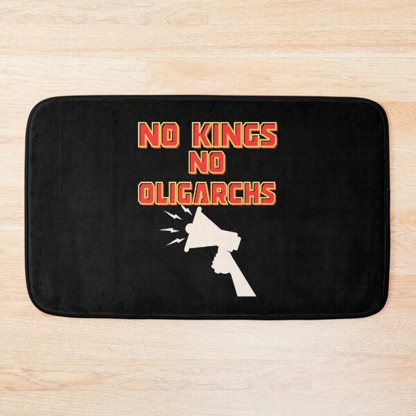 Item preview, no kings no oligarchs designed and sold by TEEJAMBOREE.
