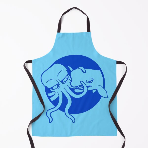 Item preview, Octopus whale fighting deep sea monster spermwhale designed and sold by shirt-o-mat.