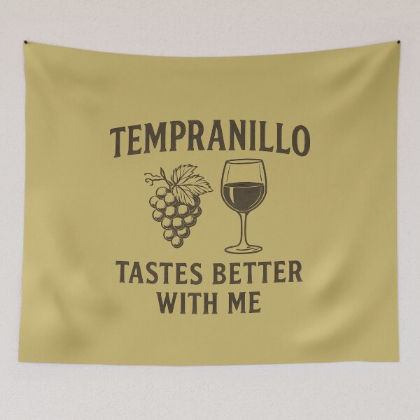 Item preview, Wine Pairing: Tempranillo Tastes Better with Me designed and sold by Meandmyshop.